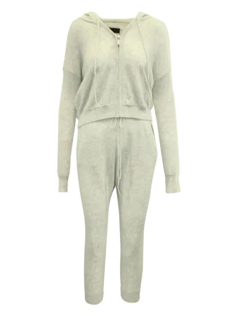 Nili Lotan zip-up hooded tracksuit set