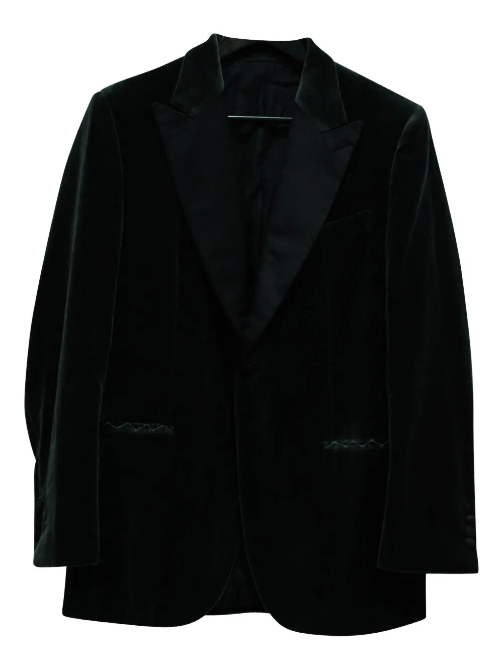 Pre-owned Brioni Vintage Single-breasted Blazer In Black