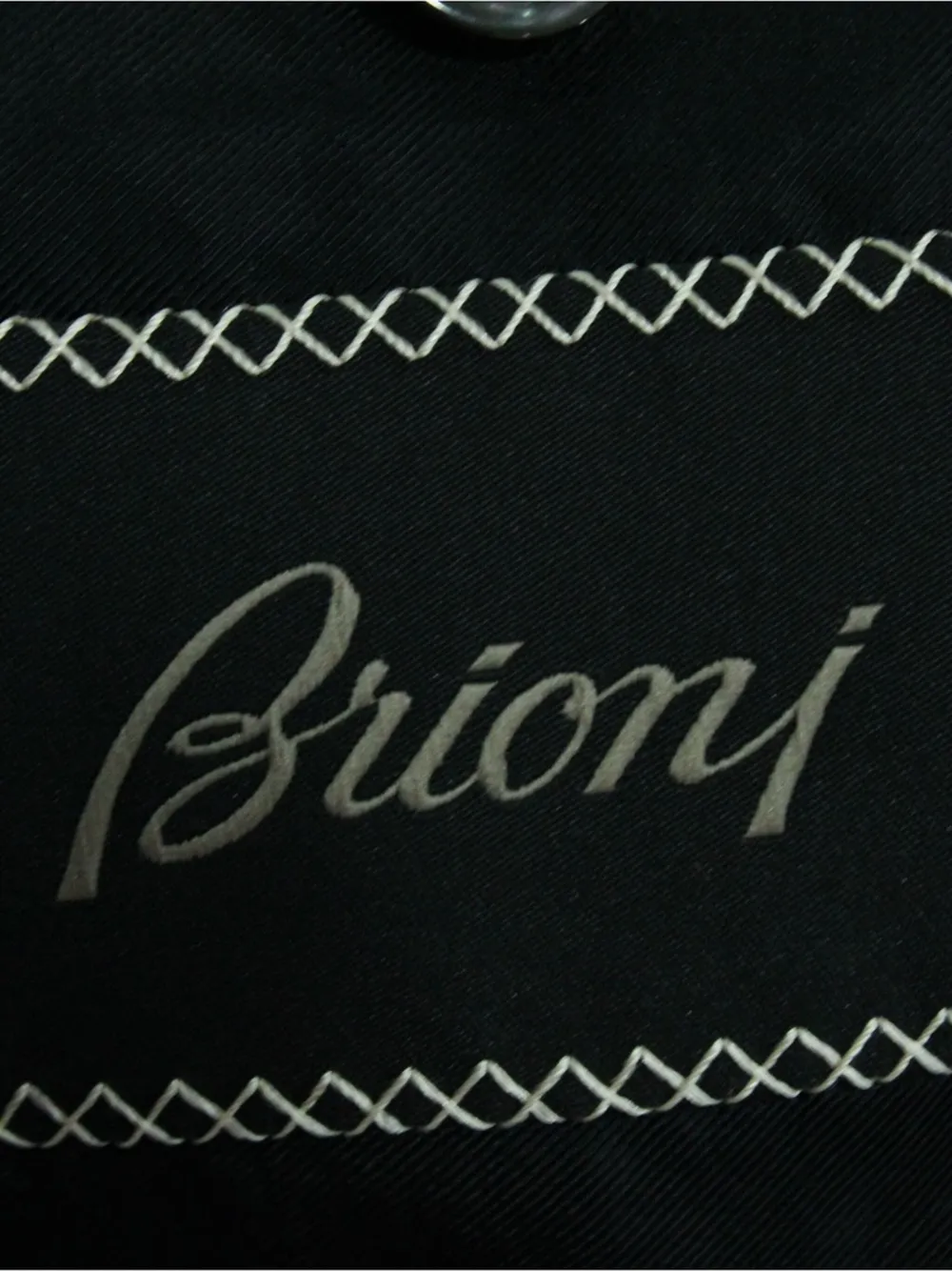 Pre-owned Brioni Vintage Single-breasted Blazer In Black