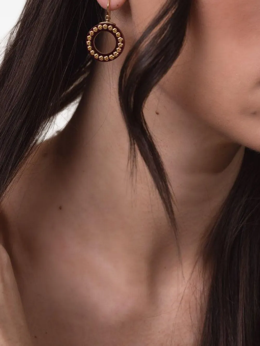 Mark Davis Bakelite Earrings In Multi