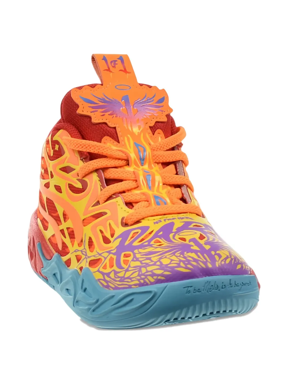 Puma Kids Phoenix "Red Orange Blue" sneakers