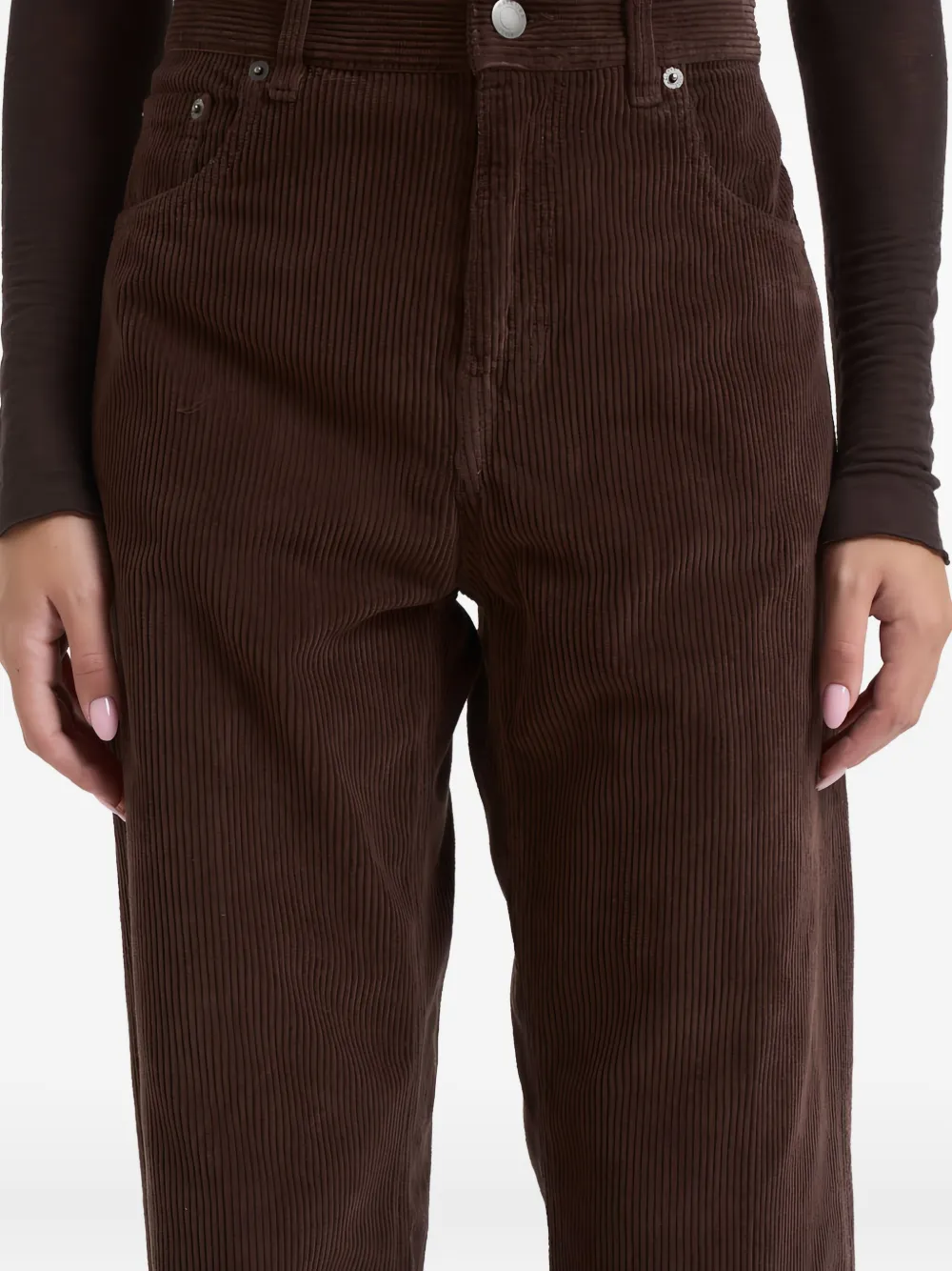 Haikure Corduroy Trousers In Brown