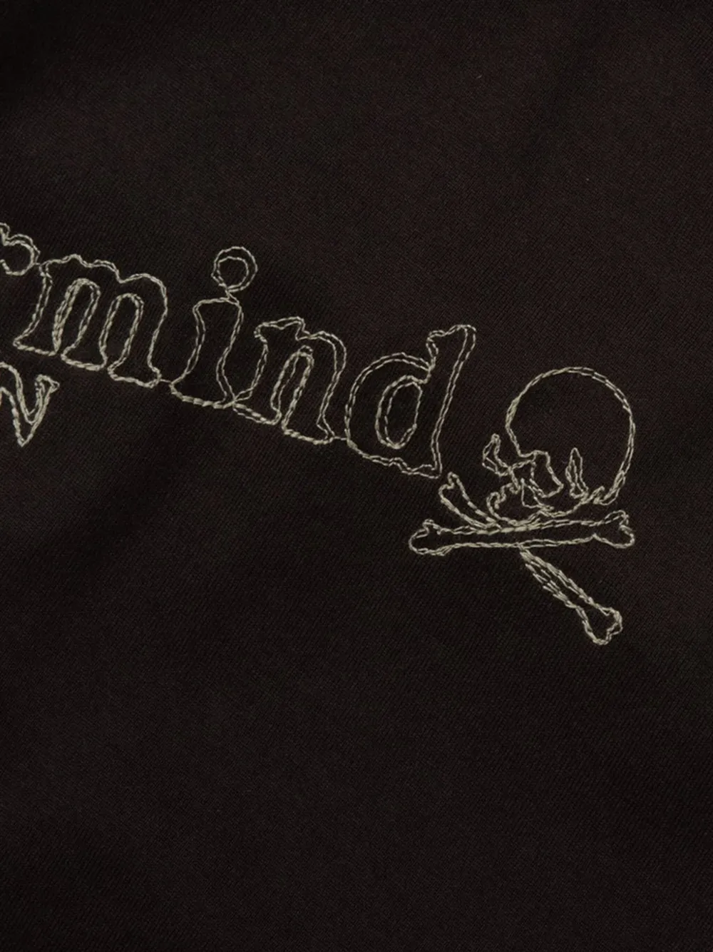 Mastermind Japan T-shirt met borduurwerk Bruin