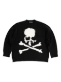 Mastermind Japan skull-print sweater - Black