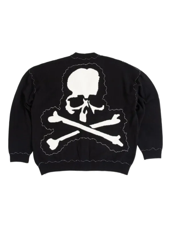 Mastermind Japan skull-embellished Cardigan | Black | FARFETCH