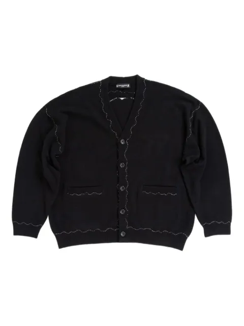 Mastermind Japan skull-embellished cardigan