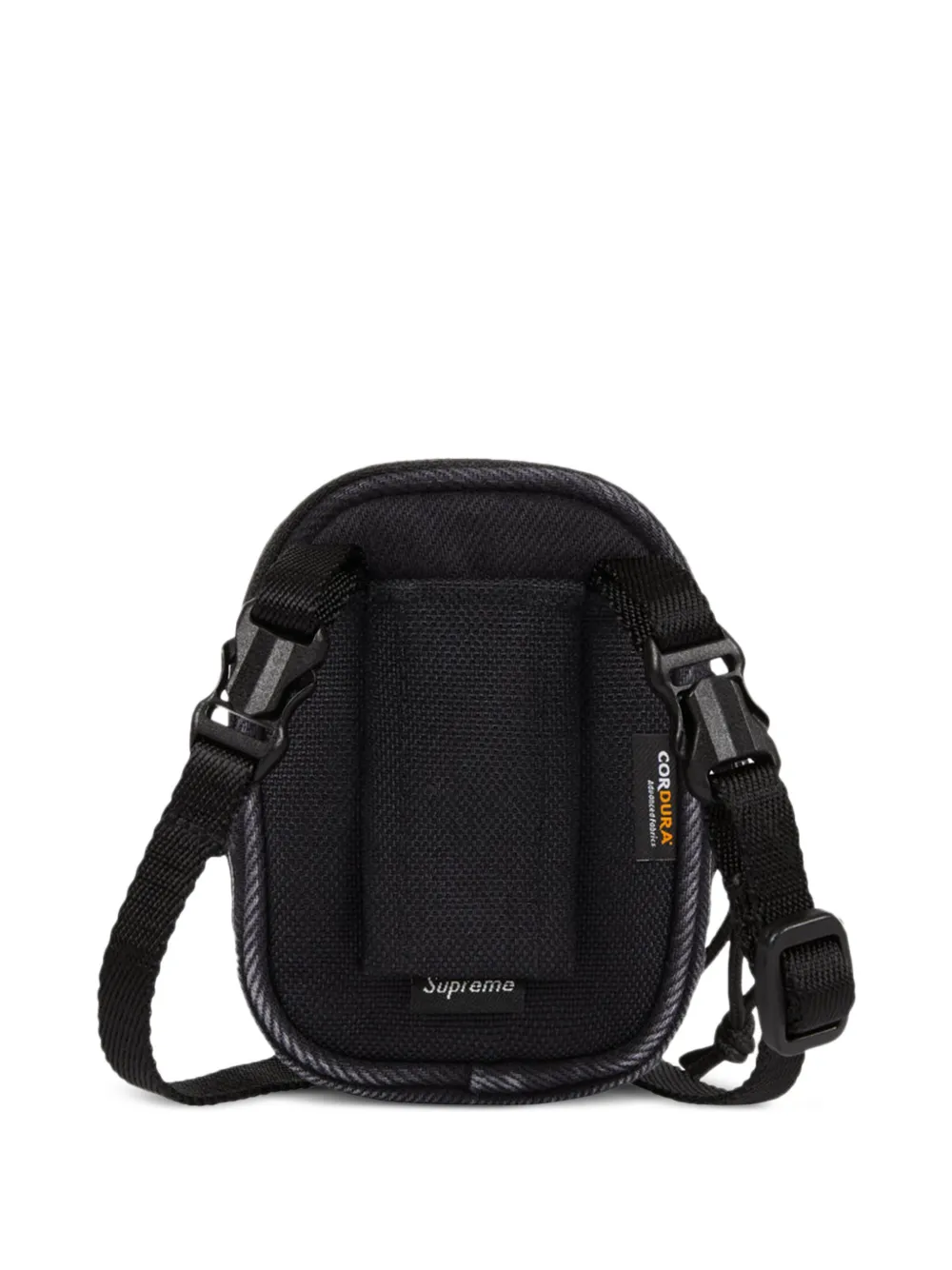 Supreme mini denim Black messenger bag - Zwart