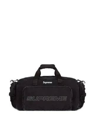 Supreme デニムダッフルバッグ ブラック