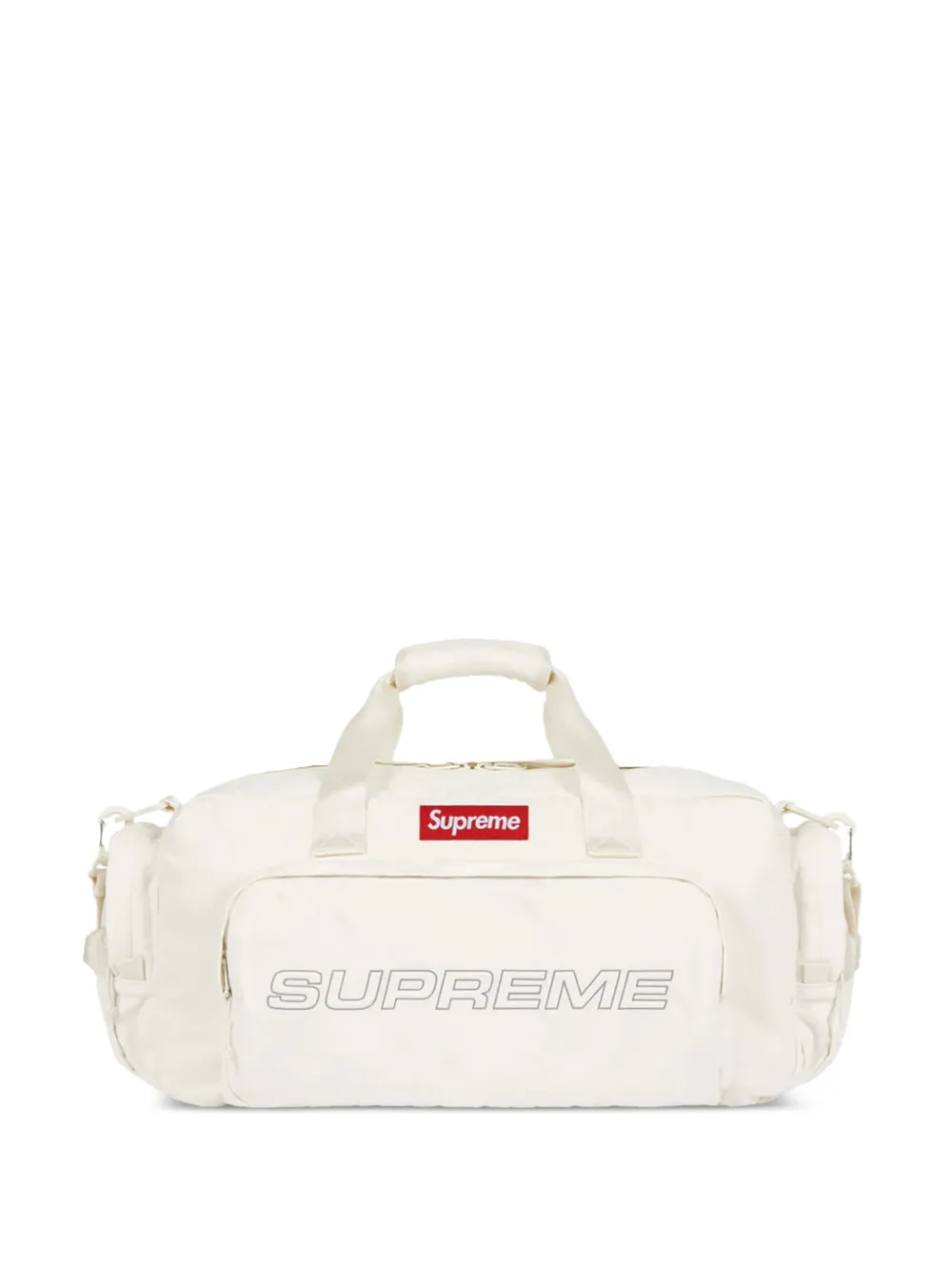 Supreme デニム ボストンバッグ - ホワイト Supreme デニム ボストンバッグ - ホワイト