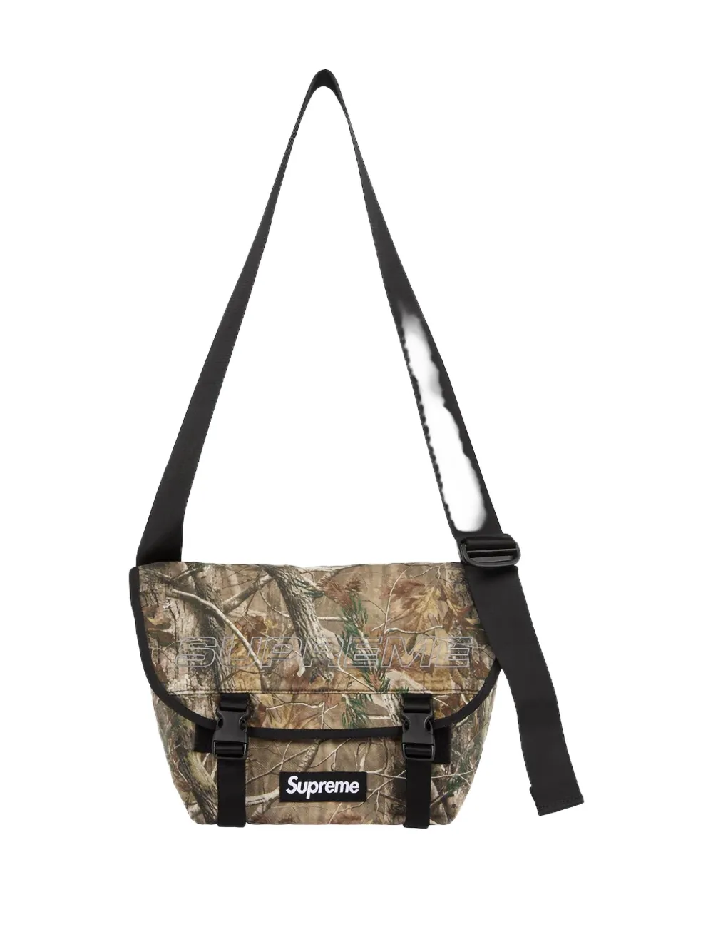 Supreme denim Camo crossbody bag - Beige