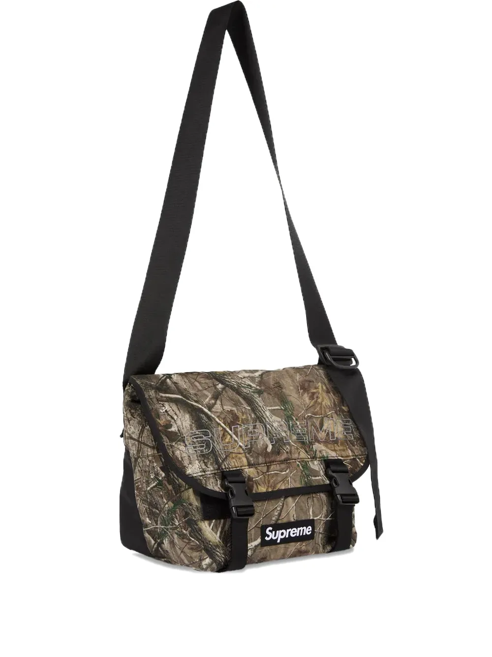 Supreme denim "Camo" crossbody bag - Toni neutri
