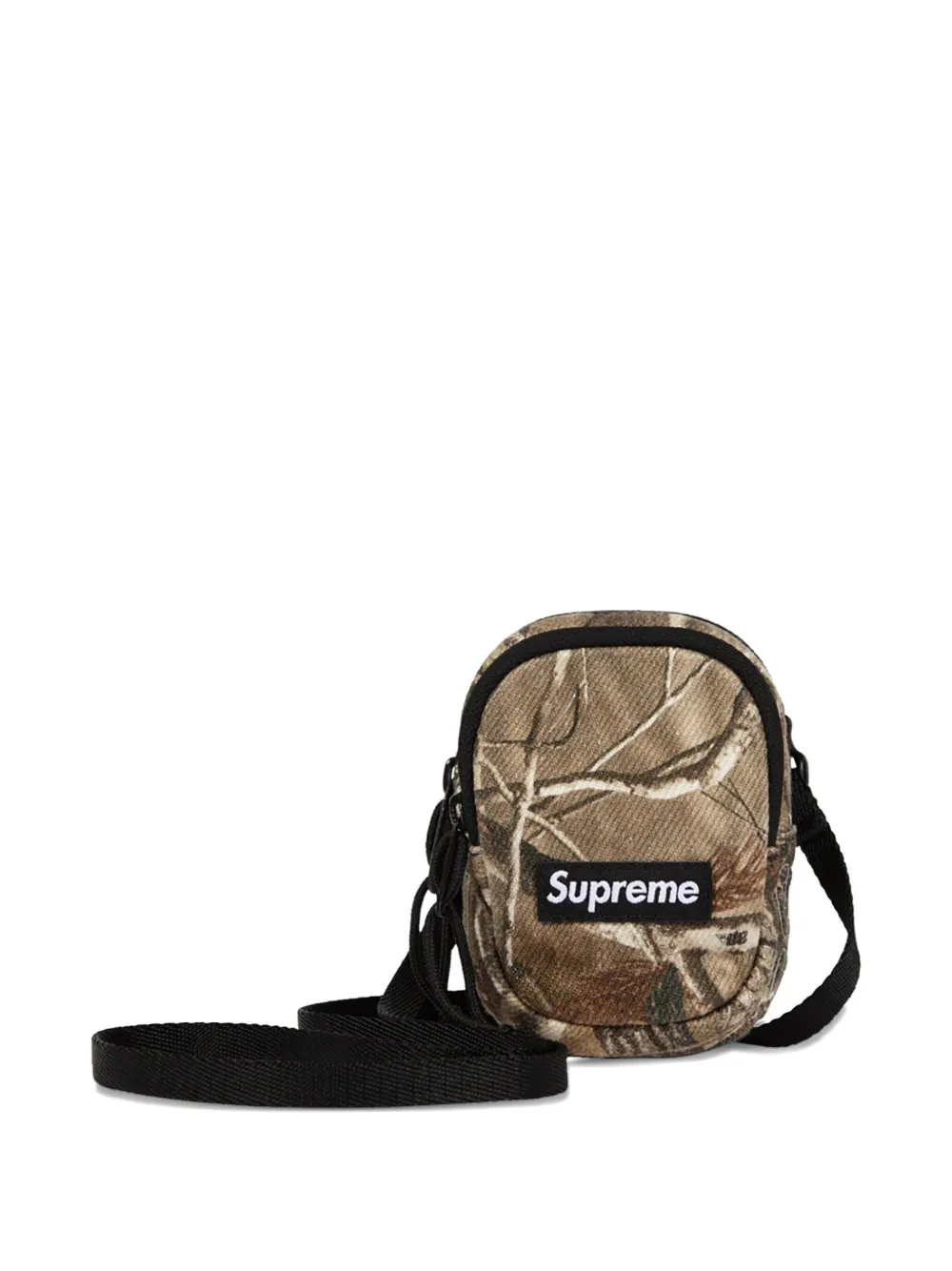 Supreme mini printed Camo crossbody bag - Bruin