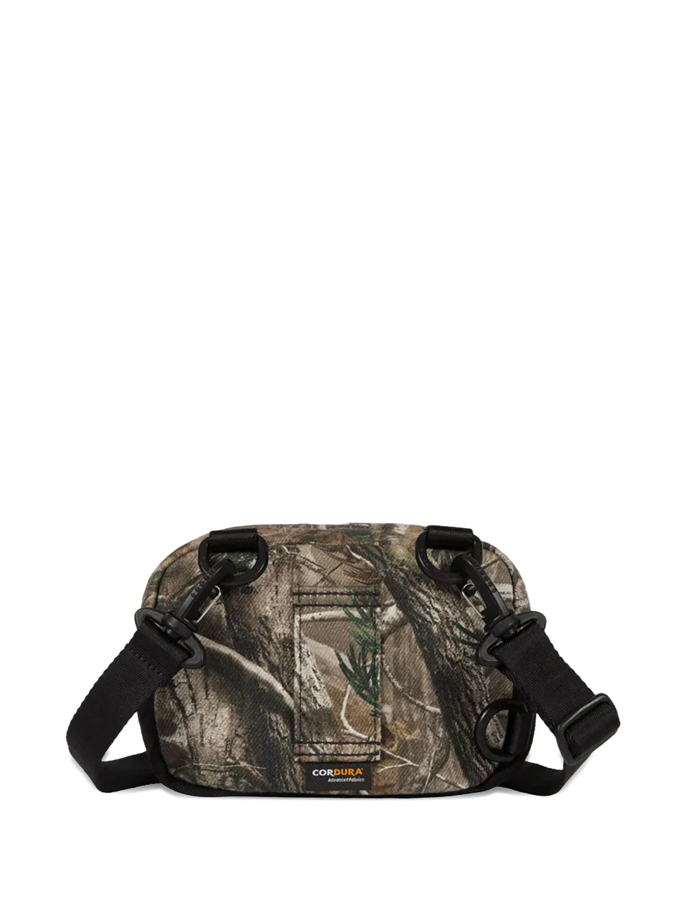 Supreme Mini Denim "camo" Messenger Bag In Brown