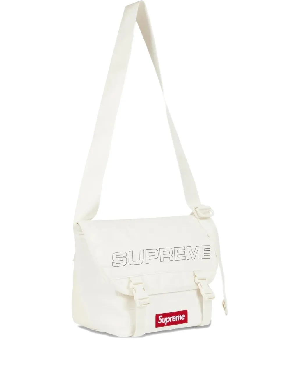 Supreme デニム ショルダーバッグ - ホワイト Supreme デニム ショルダーバッグ - ホワイト