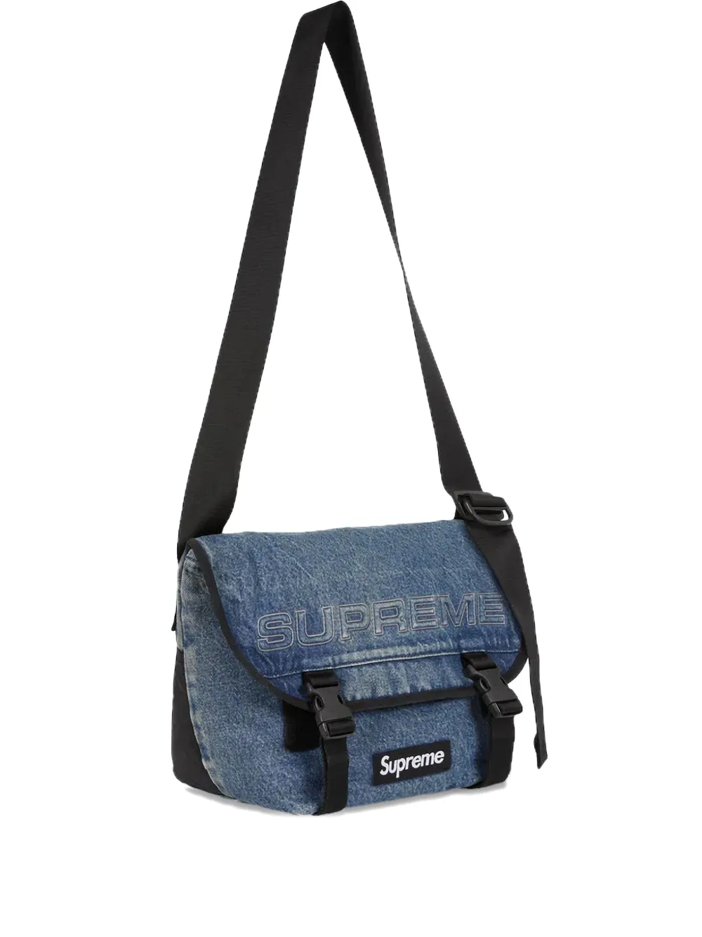 Supreme Denim "blue" Shoulder Bag In Blue