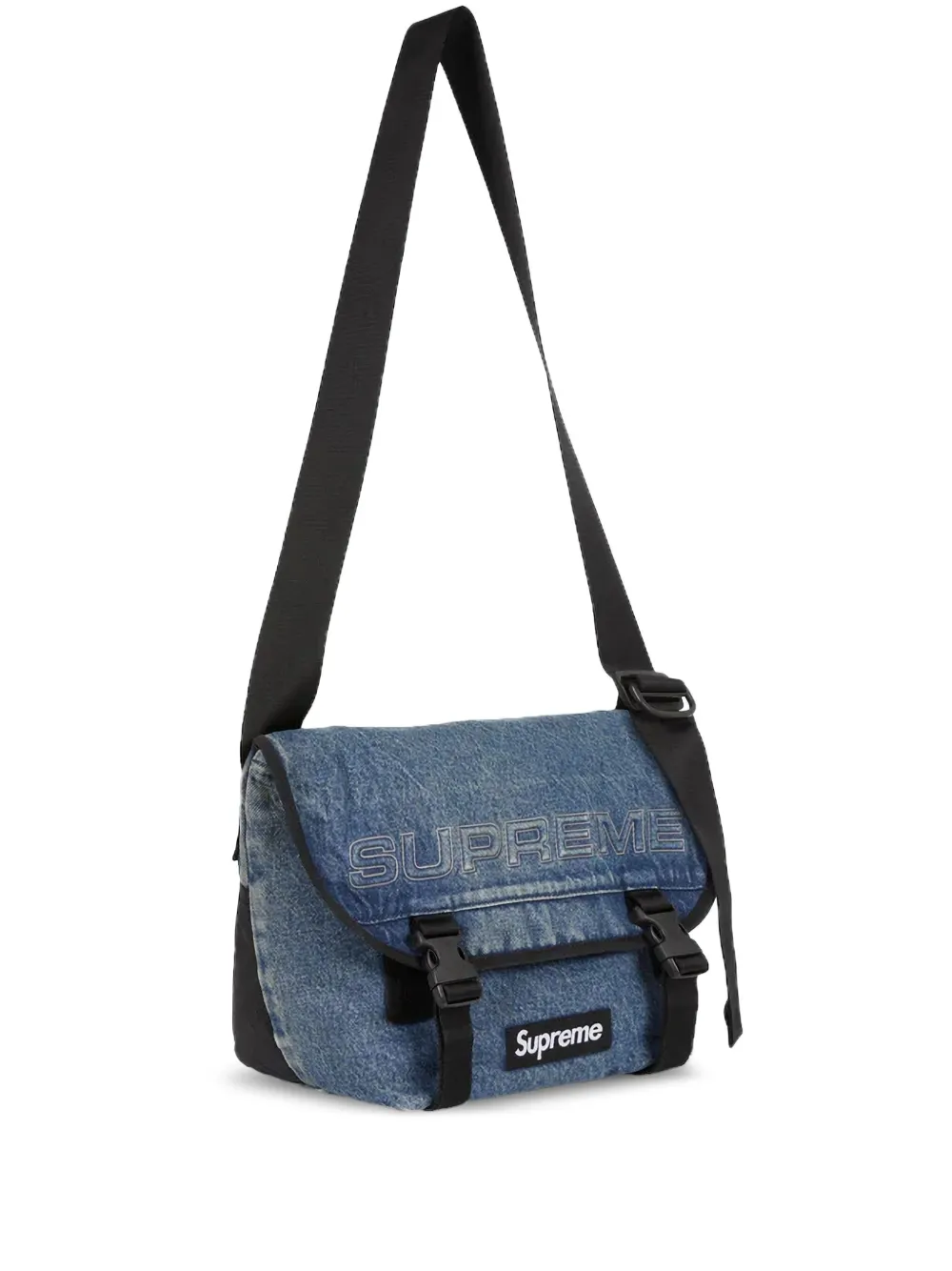 Supreme デニム ショルダーバッグ - ブルー Supreme デニム ショルダーバッグ - ブルー