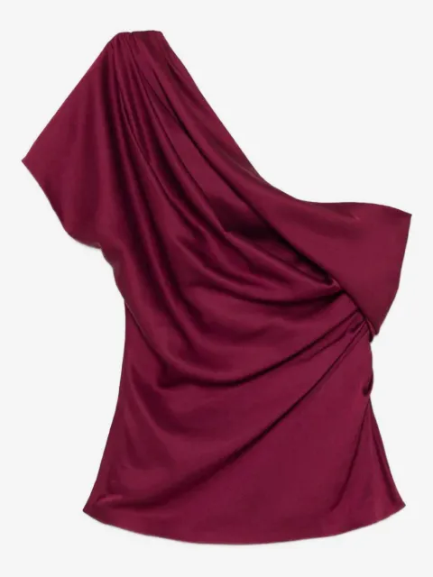 SIMKHAI  draped one-shoulder blouse