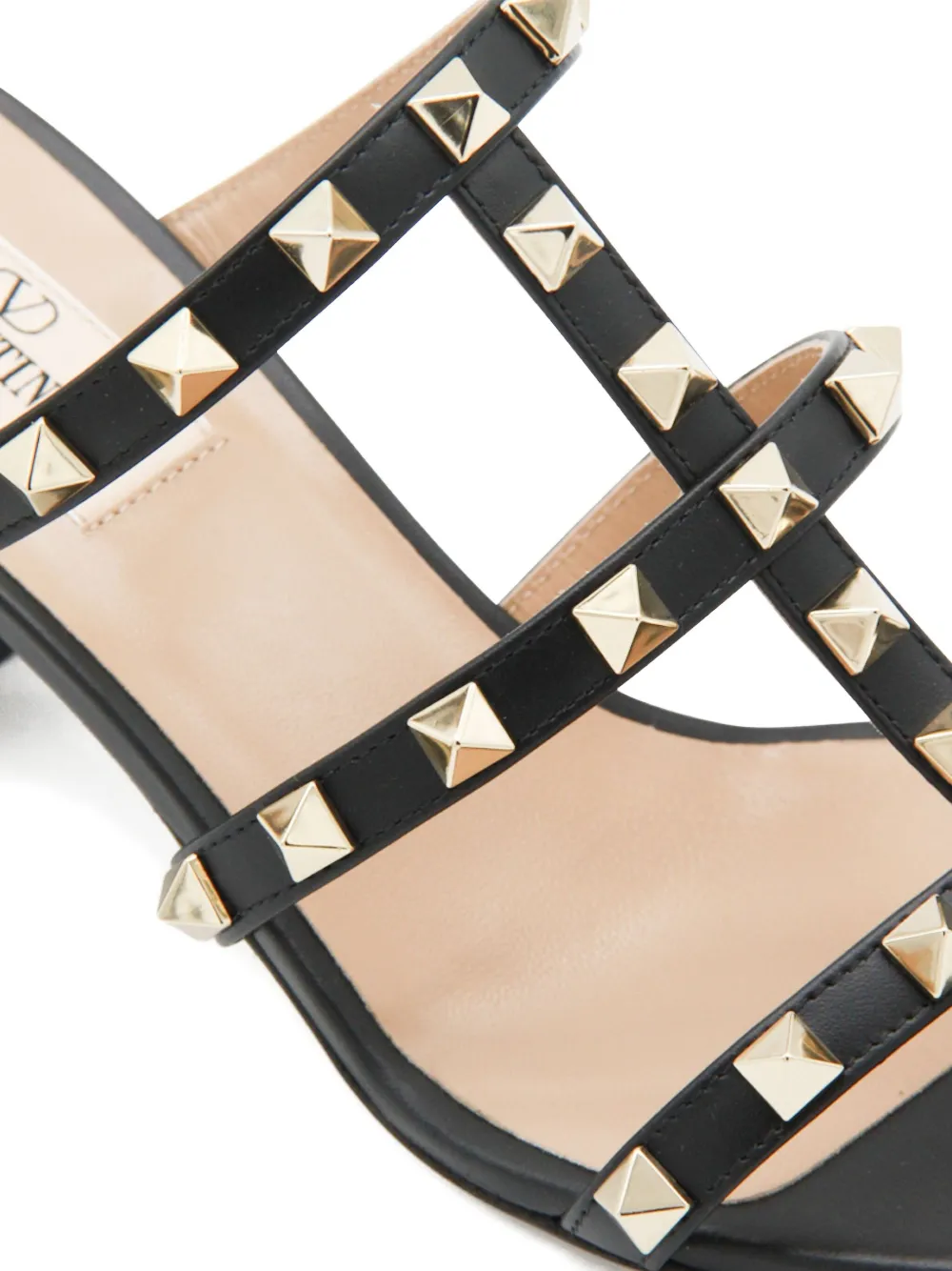Valentino Garavani 60mm stud-embellishment sandals Black