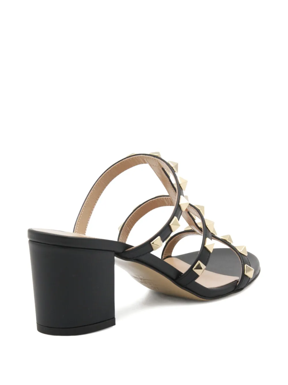 Valentino Garavani 60mm stud-embellishment sandals Black