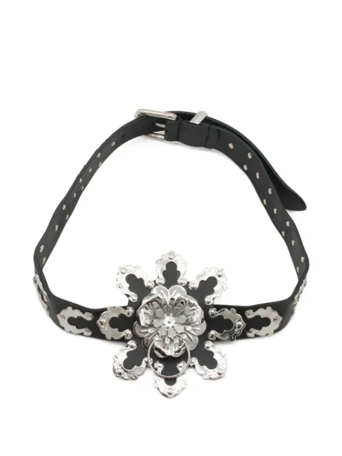 Blumarine حزام بزينة زهرة