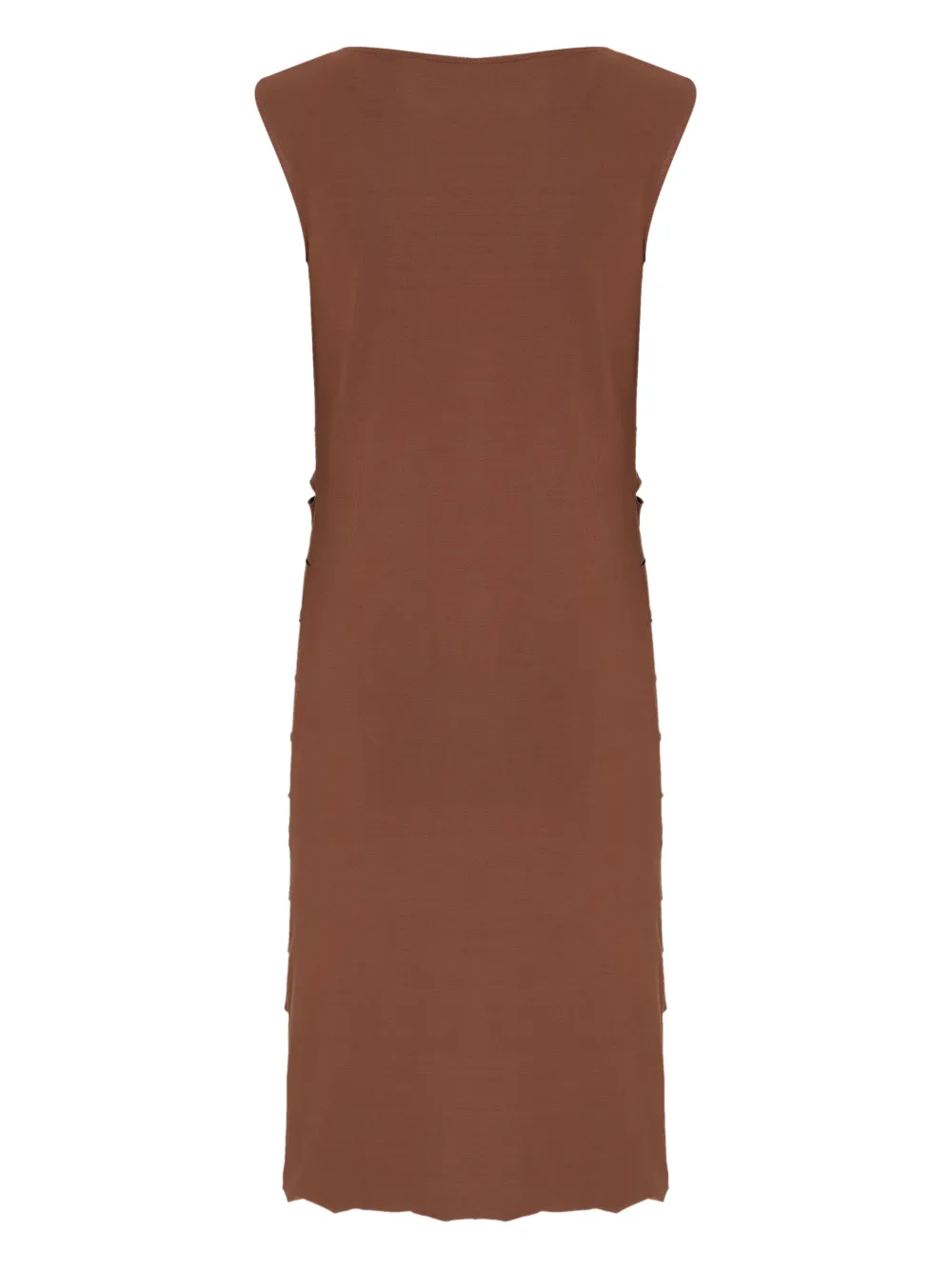 Gloria Coelho Uitgesneden midi-jurk - Bruin