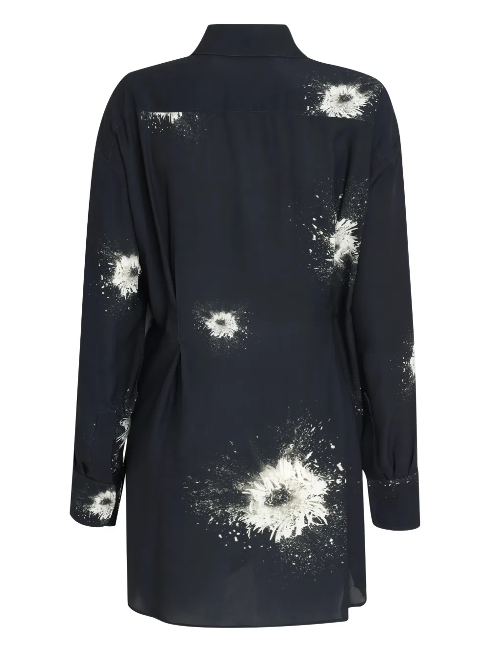 Gloria Coelho Gedrapeerde top - Zwart