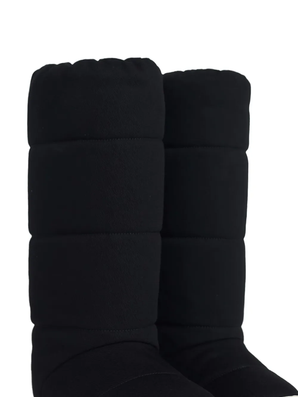 Rick Owens DRKSHDW Mega Bumper "Black Milk" laarzen Zwart