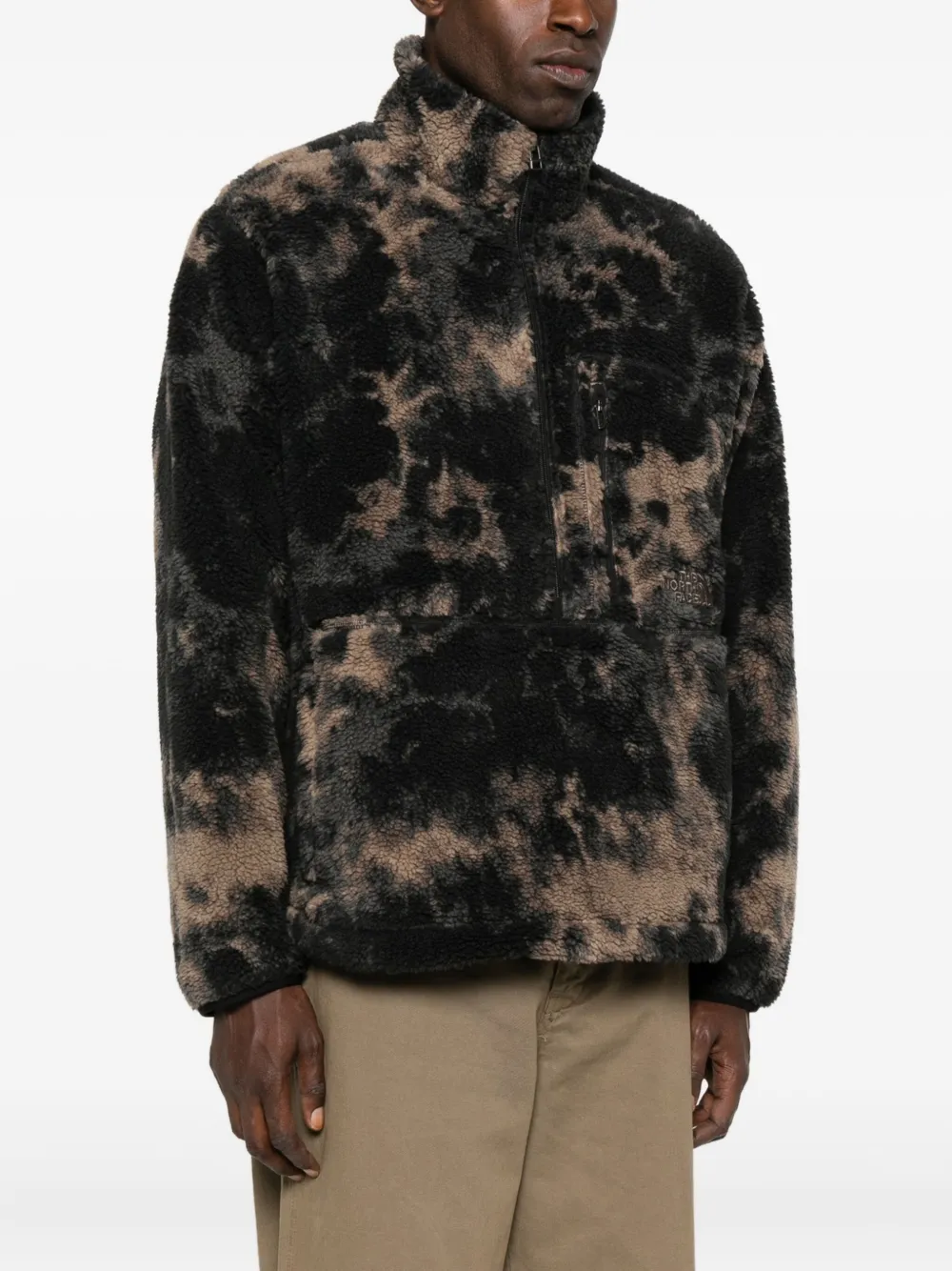 The North Face Tie-dye Fleece Sweatshirt In Multi