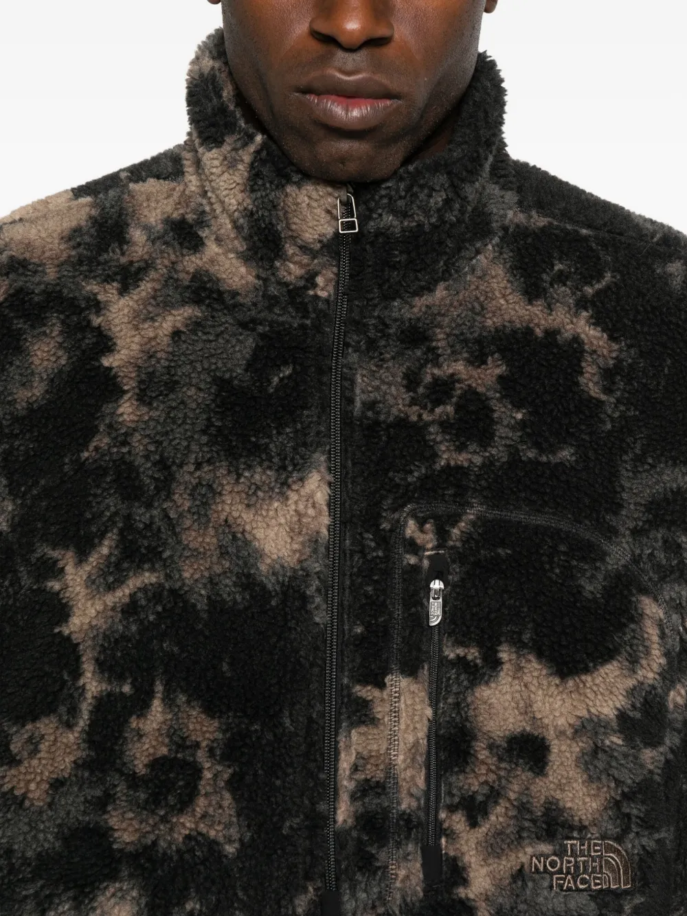 The North Face Tie-dye Fleece Sweatshirt In Multi