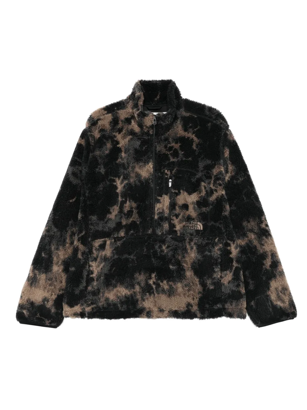 The North Face tie-dye fleece sweatshirt - ブラウン The North Face tie-dye fleece sweatshirt - ブラウン