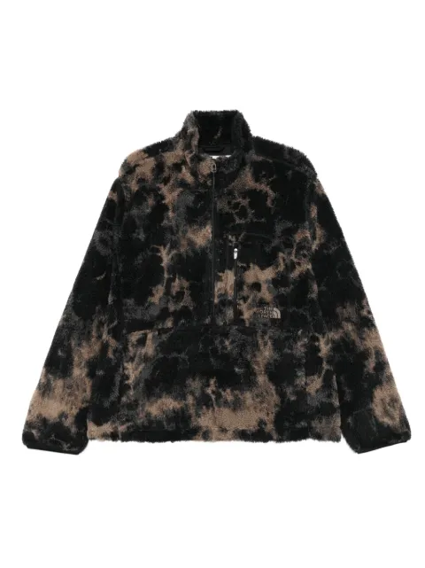 The North Face tie-dye fleece sweatshirt