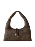 Borbonese large Twinnie tote bag - Brown
