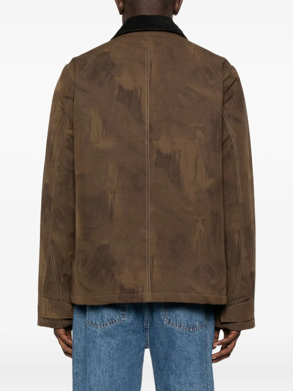 Les Deux Jack met penseelstreek Bruin