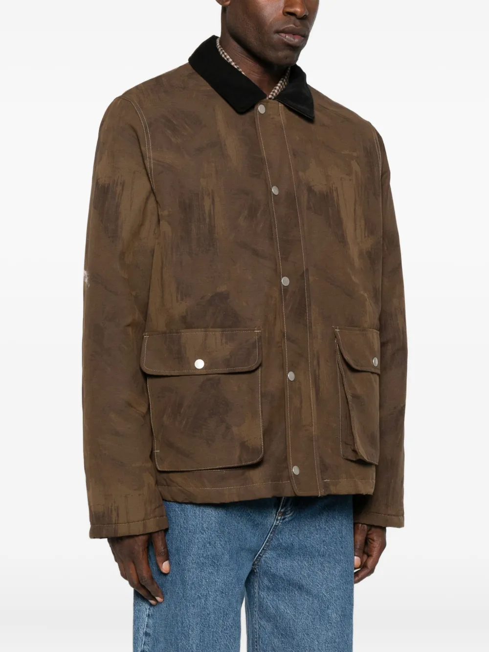 Les Deux Jack met penseelstreek Bruin