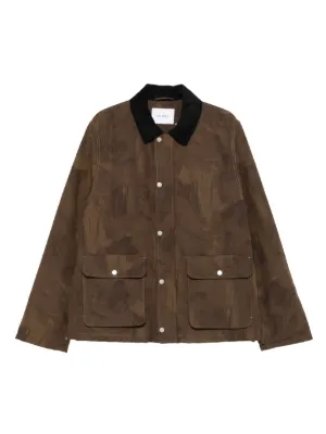 Carter Young オーバーダイ デニムジャケット | ブラウン | FARFETCH JP