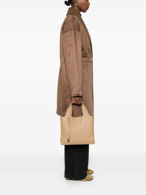 Hogan Leather top-handles Tote Bag | ニュートラル | FARFETCH JP