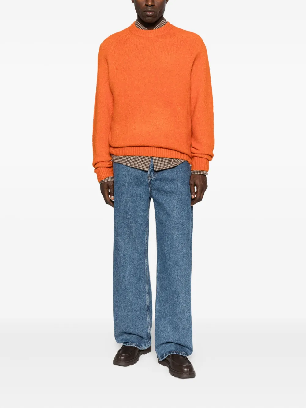 Les Deux round-neck sweater - Oranje