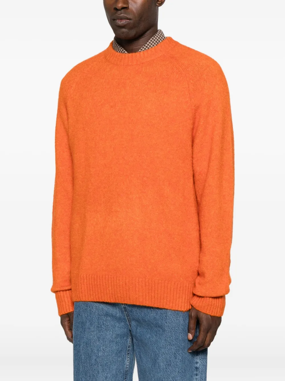 Les Deux Round-neck Sweater In Orange