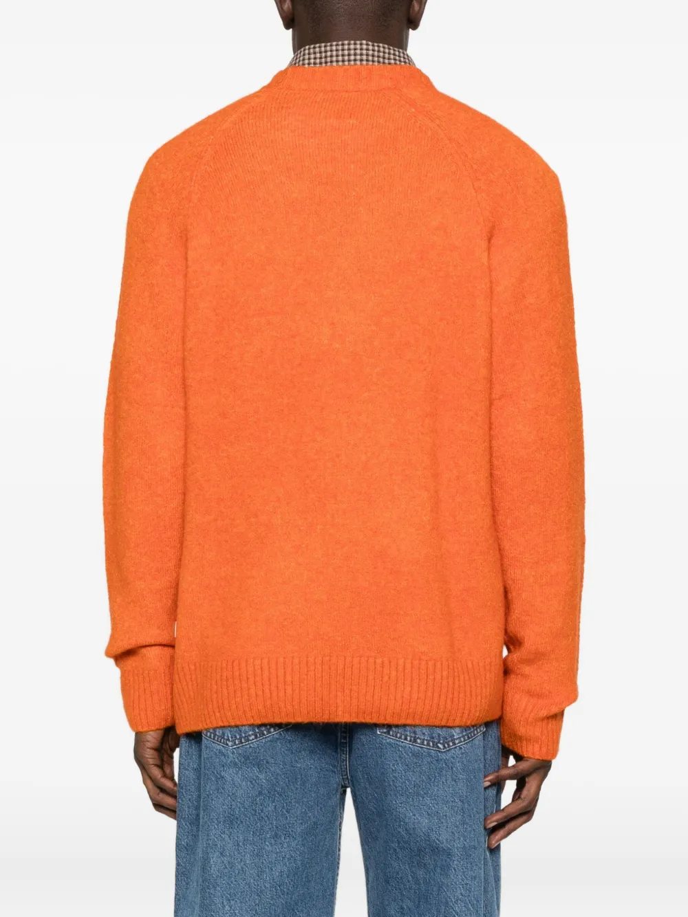 Les Deux Round-neck Sweater In Orange