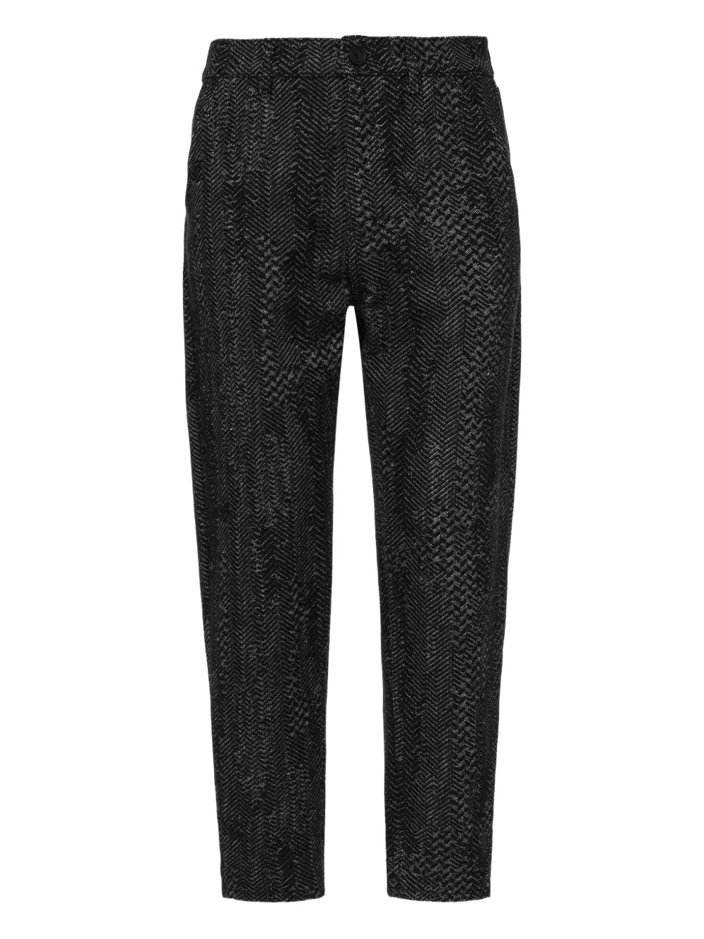 Just Cavalli patterned trousers | Black | Image 1