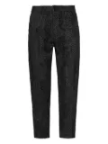 Just Cavalli patterned trousers - Black