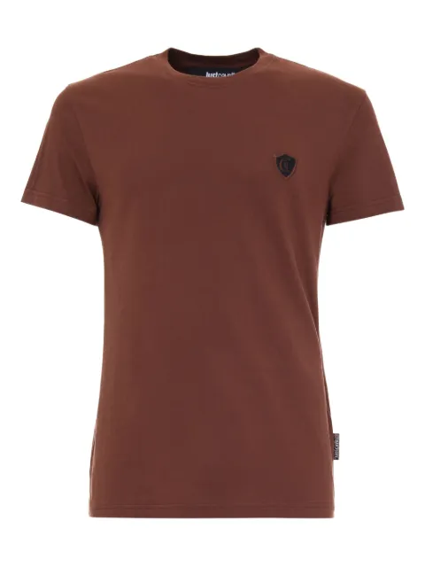 Just Cavalli logo-patch T-shirt