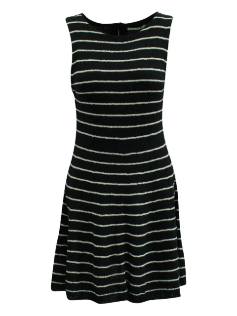 alice + olivia Monah striped mini dress