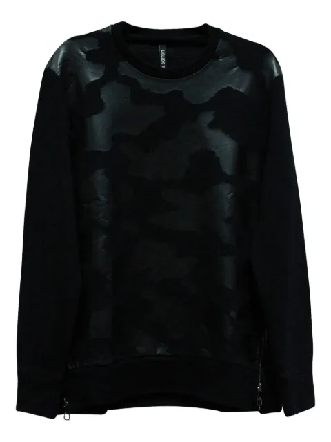 Neil Barrett camouflage-pattern patch sweatshirt