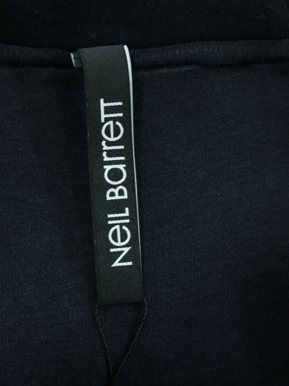  Neil Barrett Veste Zippée à Imprimé Géométrique - Noir 