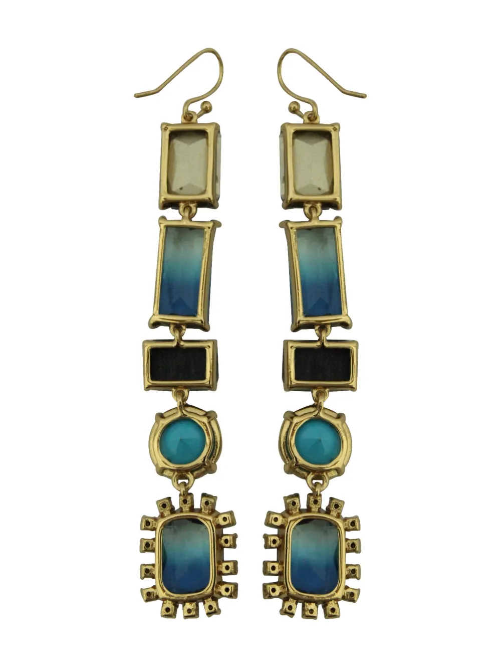 Kate Spade crystal linear drop earrings | Image 2