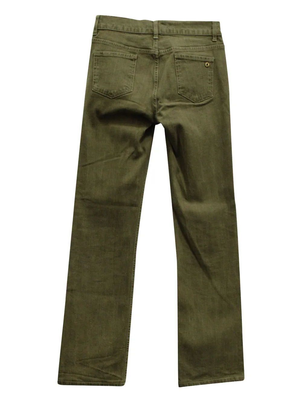 Loro Piana Pre-Owned straight-leg trousers - GREEN | GREEN