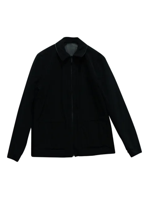 Theory reversible zip-up jacket