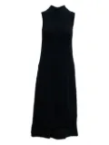JOSEPH Joy layered sleeveless midi dress - Blue