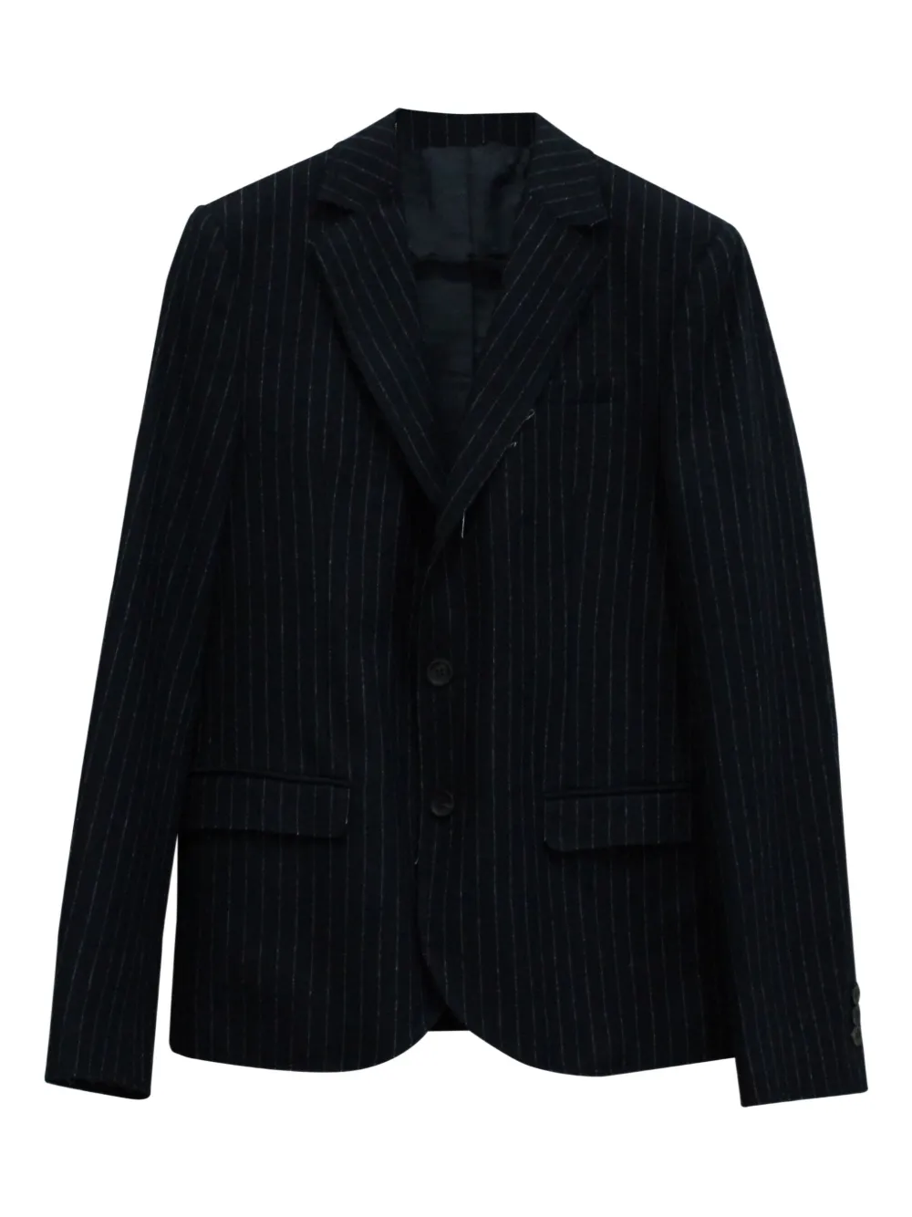 Alexander McQueen Pre-Owned virgin wool single-breasted blazer | Blue | Image 1
